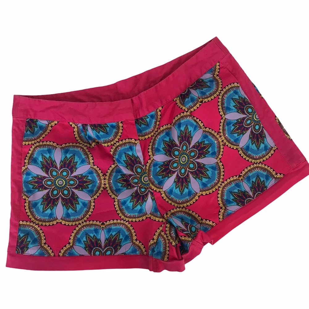 Nicole By Nicole Miller Shorts Batik Style Floral